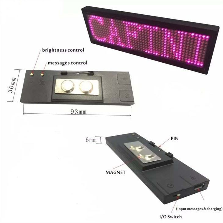 LED Name Badge